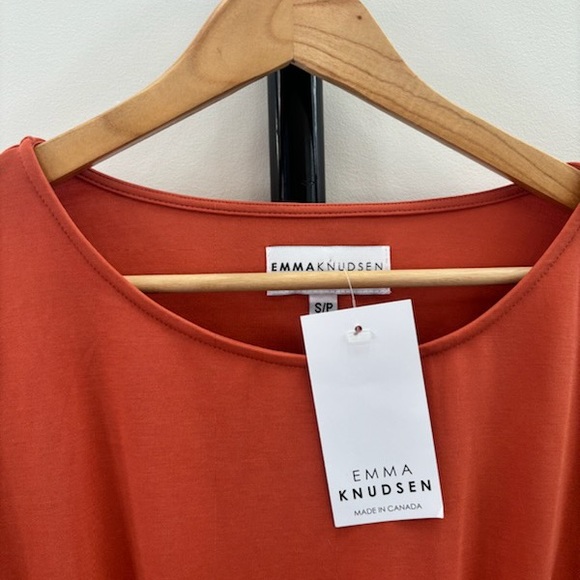 Emma Knudsen - Sawyer Dress Orange. - Picture 3 of 3